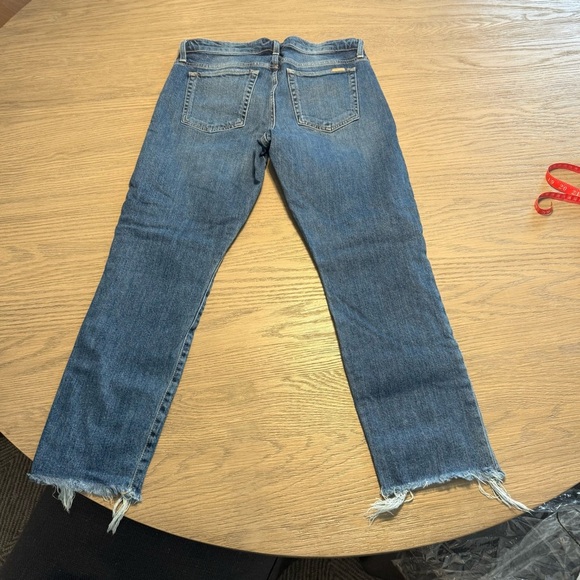 Joe's Jeans The Smith Mid-Rise Crop Shark Bite Hem Sz 27 Farmcore Relaxed - Picture 5 of 10